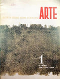 ARTE, BOLETIM DA SOCIEDADE NACIONAL DE BELAS ARTES N.º 1, 2. JAN.-FEV. MAR.-ABR. 1965.