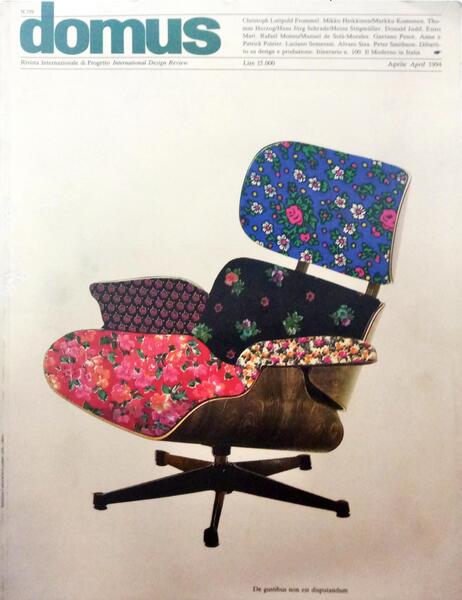 DOMUS, N.º 759, APRILE/APRIL 1994.