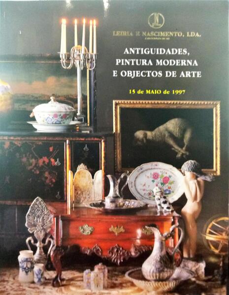 ANTIGUIDADES, PINTURA MODERNA E OBJECTOS DE ARTE, LEIRIA E NASCIMENTO, MAIO 1997.