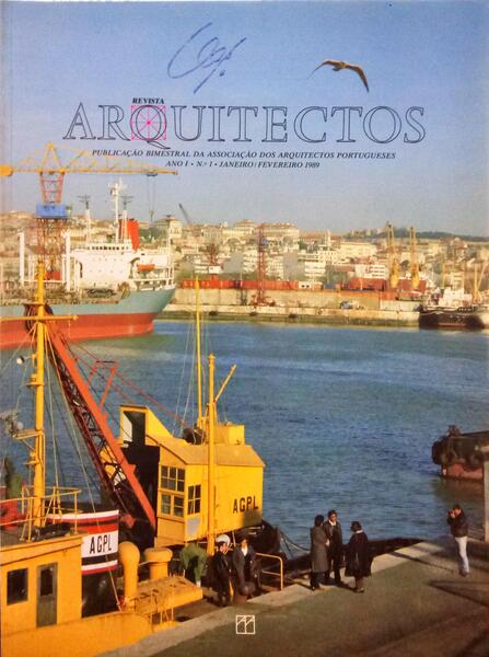REVISTA ARQUITECTO N.º 1. JANEIRO/FEVEREIRO 1989.