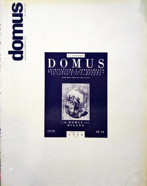 DOMUS, N.º 501-503, AGOSTO-OTTOBRE 1971.