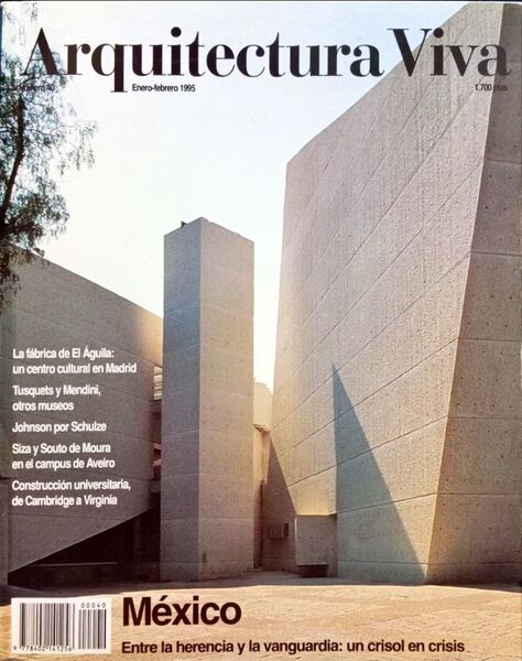 ARQUITECTURA VIVA N.º 40. ENERO-FEBRERO 1995.