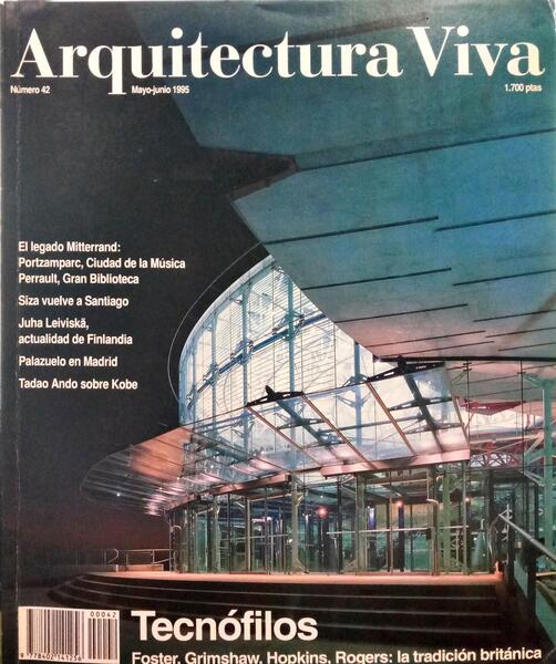 ARQUITECTURA VIVA, N.º 42, MAYO - JUNIO 1995.