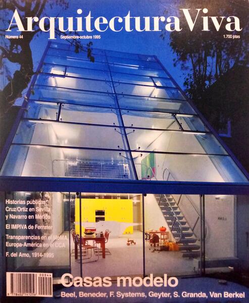 ARQUITECTURA VIVA, N.º 44, SEPTIEMBRE - OCTUBRE 1995.