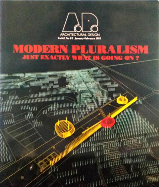 ARCHITECTURAL DESIGN, VOLUME 62, N.º 1-2, JANUARY - FEBRUARY, 1992. [2 NÚMEROS]