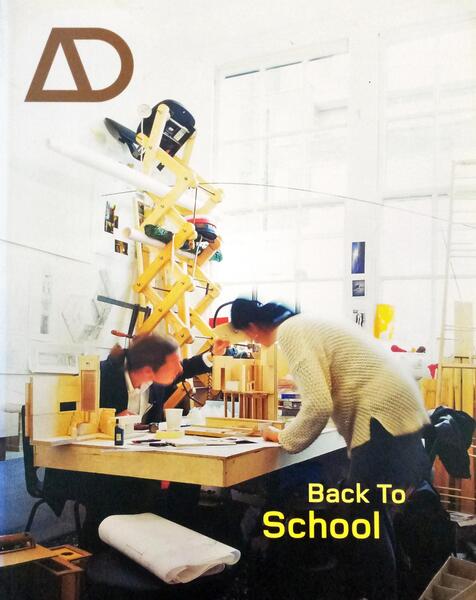 ARCHITECTURAL DESIGN. BACK TO SCHOOL: ARCHITECTURAL EDUCATION - THE INFORMATION AND THE ARGUMENT. VOL. 74, N.º 5, 2004.