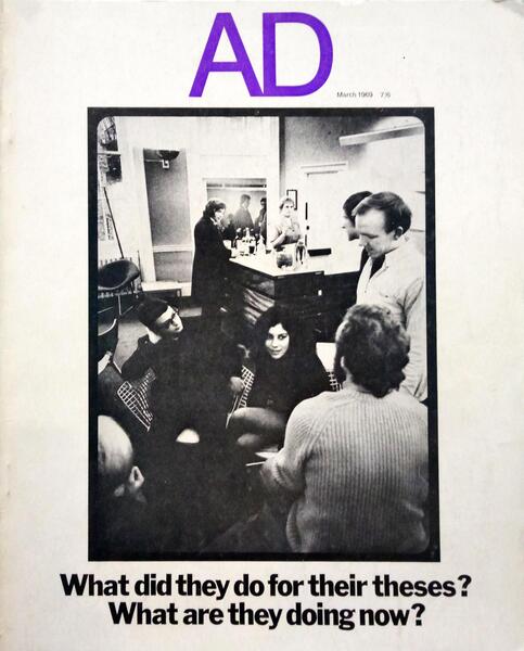 ARCHITECTURAL DESIGN, VOLUME XXXIX, N.º 3 - 6, 1969.