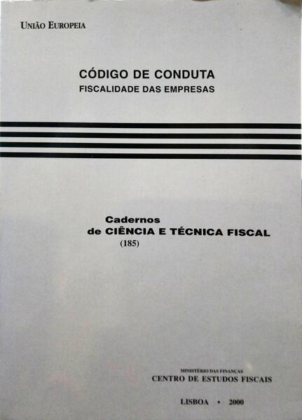 CÓDIGO DE CONDUTA. FISCALIDADE DAS EMPRESAS.