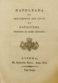 NAPOLEADA OU SENTIMENTO DOS POVOS DA CATALUNHA.