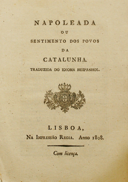 NAPOLEADA OU SENTIMENTO DOS POVOS DA CATALUNHA.