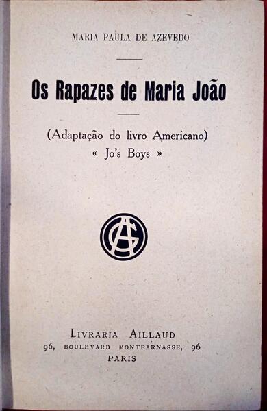 OS RAPAZES DE MARIA JOÃO.