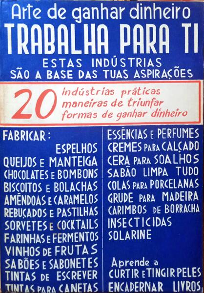 TRABALHA PARA TI. [ED. 1978]