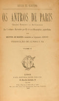 OS ANTROS DE PARIS. [5 VOLS.]