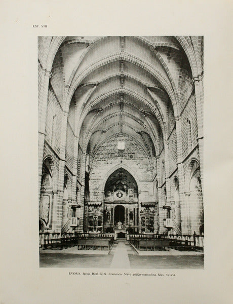 ESPANCA. (Túlio) INVENTÁRIO ARTÍSTICO DE PORTUGAL. CONCELHO DE ÉVORA, DISTRITO DE ÉVORA. [6 VOLS.]