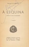 FIALHO DE ALMEIDA. (José Valentim) Á ESQUINA. [7.ª EDIÇÃO]
