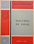 SARMENTO RODRIGUES. (Manuel Maria) DISCURSO DE POSSE.