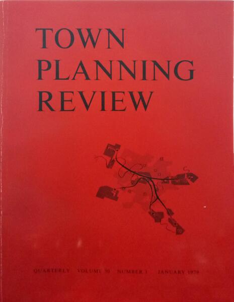 TOWN PLANNING REVIEW VOL. 50, N.ºS 1-4, JANUARY-OCTOBER, 1979. [4 VOLS.]