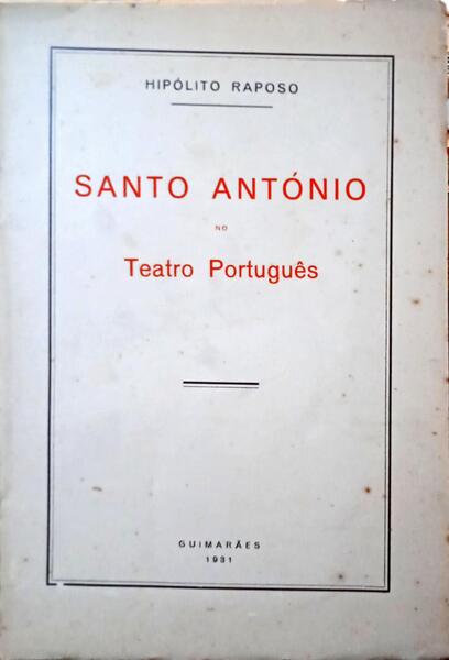 SANTO ANTÓNIO NO TEATRO PORTUGUÊS.