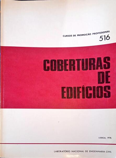 COBERTURAS DE EDIFÃCIOS. [1.Âª EDIÃ‡ÃƒO]