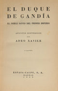 EL DUQUE DE GANDÃA, EL NOBLE SANTO DEL PRIMER IMPERIO.