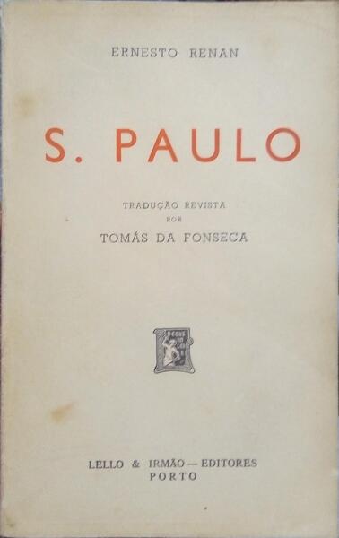 RENAN. (Ernest) S. PAULO.