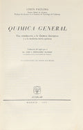 PAULING. (Linus) QUIMICA GENERAL.