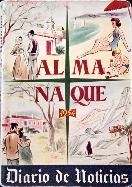 ALMANAQUE DIÁRIO DE NOTÍCIAS 1954.