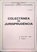 COLECTÂNEA DE JURISPRUDÊNCIA, ANO XVII, TOMO I - 1992.