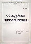 COLECTÂNEA DE JURISPRUDÊNCIA, ANO XIII, TOMO I - 1988.