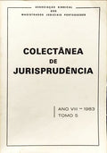 COLECTÂNEA DE JURISPRUDÊNCIA, ANO VIII, TOMO V - 1983.