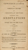 CONSIDERATIONS UPON CHRISTIAN TRUTHS AND CHRISTIAN DUTIES, DIGEST INTO MEDITATIONS FOR EVERY DAY IN THE YEAR. [VOL. II]