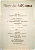 REVISTA DA BANCA, N.º 05, JANEIRO/MARÇO 1988.