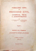 OLIVEIRA RAMOS. (A. de) e António Simões Correia. PROCESSO CIVIL E COMERCIAL. [VOLUME I - 4.ª EDIÇÃO]