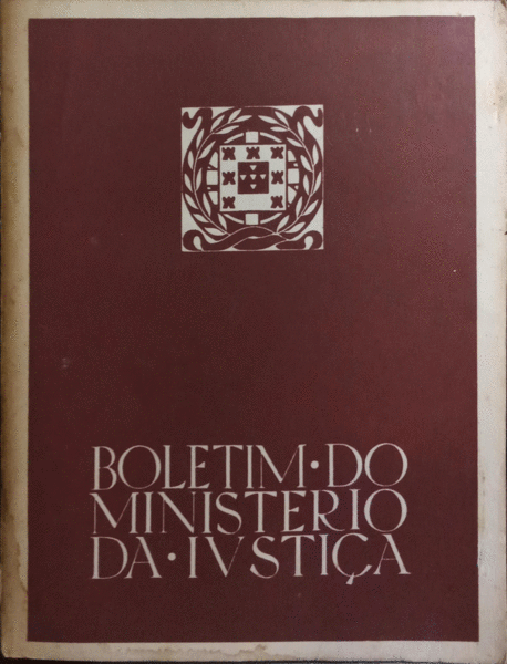 BOLETIM DO MINISTÉRIO DA JUSTIÇA, N.º 199, OUTUBRO 1970.