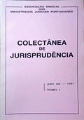 COLECTÂNEA DE JURISPRUDÊNCIA, ANO XIII, TOMO I - 1987.