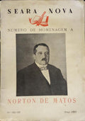 SEARA NOVA, ANO XXXIV, N.º 1305-1310, JULHO-DEZEMBRO 1955, HOMENAGEM A NORTON DE MATOS.