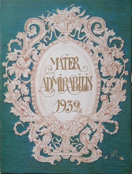 MATER ADMIRABILIS, ANO II - VI, DICIEMBRE-MARZO 1930-1935.