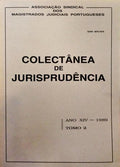 COLECTÂNEA DE JURISPRUDÊNCIA, ANO XIV, TOMO II - 1989.