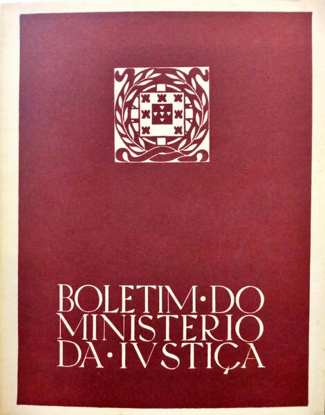 BOLETIM DO MINISTÉRIO DA JUSTIÇA, N.º 281, DEZEMBRO 1978.