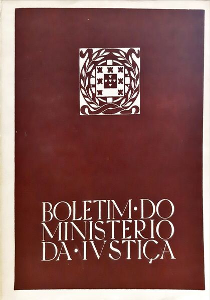 BOLETIM DO MINISTÉRIO DA JUSTIÇA, N.º 320, NOVEMBRO 1982.