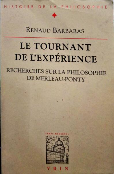 BARBARAS. (Renaud) LE TOURNANT DE L'EXPÉRIENCE.