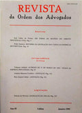 REVISTA DA ORDEM DOS ADVOGADOS ANO 55 - I, JANEIRO 1995.