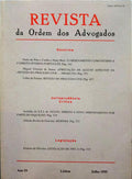 REVISTA DA ORDEM DOS ADVOGADOS ANO 55 - II, JULHO 1995.