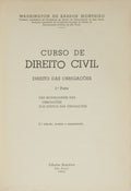 BARROS MONTEIRO. (Washington de) CURSO DE DIREITO CIVIL. [5 VOLS.]