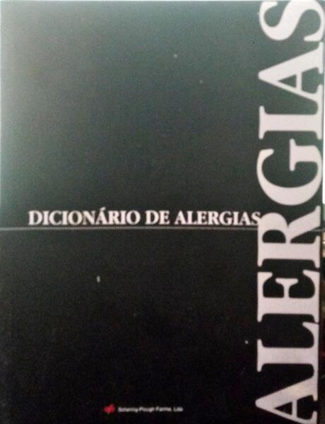 DICIONÁRIO DE ALERGIAS.