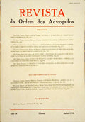 REVISTA DA ORDEM DOS ADVOGADOS ANO 58 - II, JULHO 1998.
