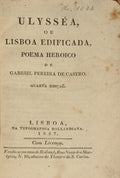 ULYSSÃ‰A, OU LISBOA EDIFICADA, [4.Âª EDIÃ‡ÃƒO]
