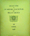 BOLETIM DA ACADEMIA NACIONAL DE BELAS-ARTES IV.