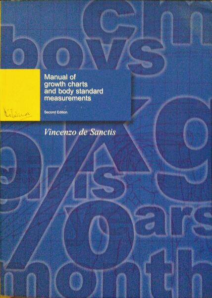 MANUAL OF GROWTH CHARTS AND BODY STANDARD MEASUREMENTS.