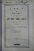 TRIBUTE (A) TO THE GENIUS OF ARTHUR NAPOLEON, THE PORTUGUESE PIANIST.
